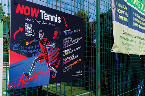 i2c Tennis OOH Advertising